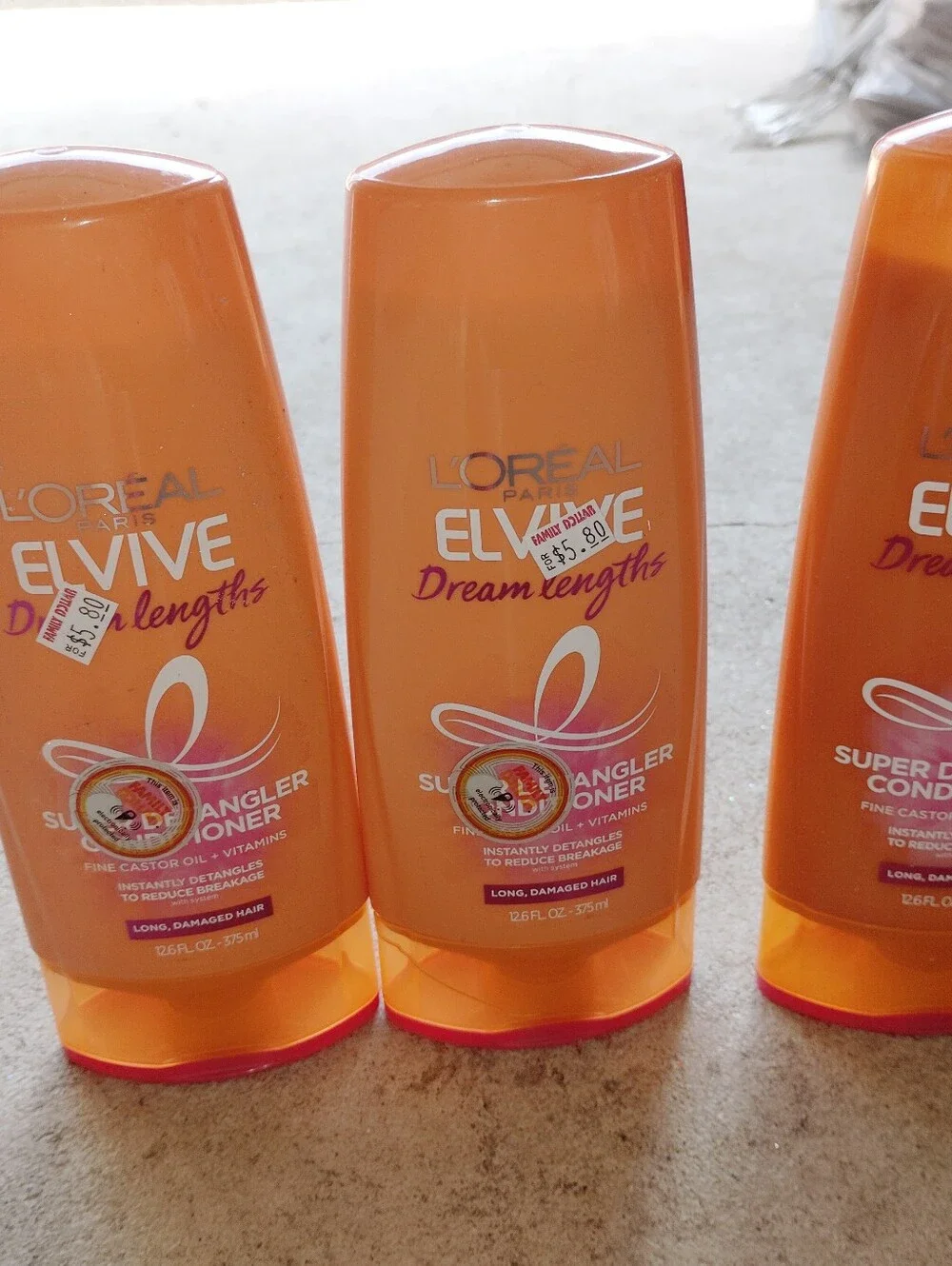 L'Oreal Elvive Dream Lengths Super Detangler Conditioner - Orange